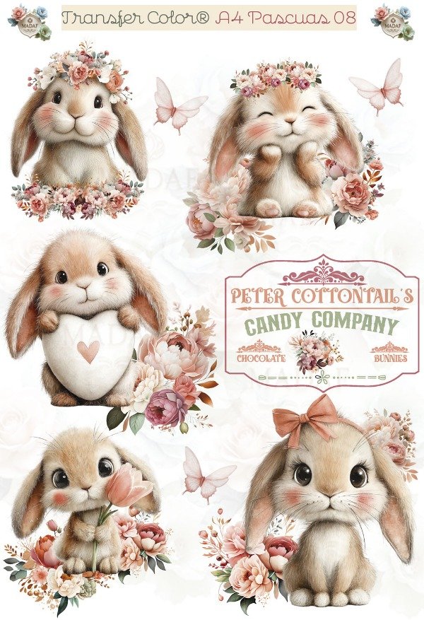 Producto - TRANSFER COLOR A4 PASCUAS 08