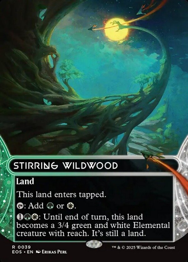 Producto - Stirring Wildwood Borderless  Edge of Eternities Stellar Sights