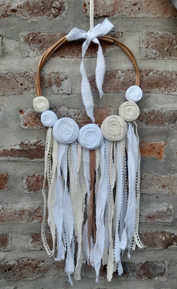 Producto - Corona decorativa Blanca