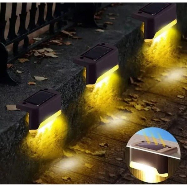 Producto - LUZ SOLAR PARA ESCALONES X4
