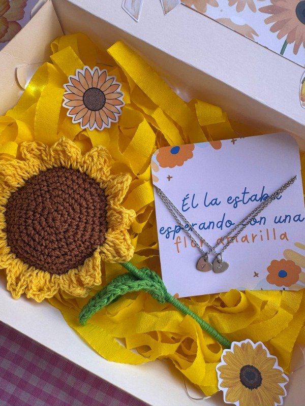 Producto - Box flores amarillas