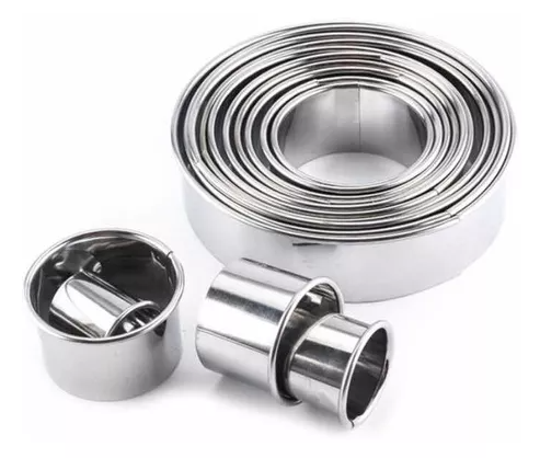 Producto - Set cortantes acero circulares circulo redondos x14 (A)