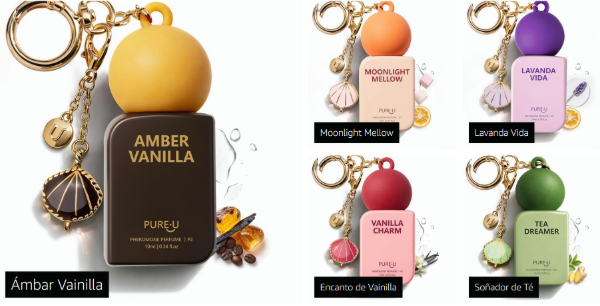 Producto - PURE U Pheromone Perfume Roll on 10ml (5 opciones) - 3