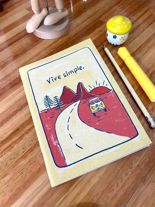 Producto - Libreta - Vive simple