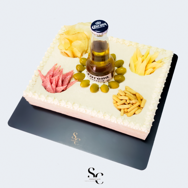Producto - Torta Sándwich Rectangular con Picada y Cerveza - 1