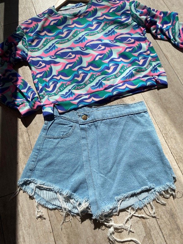 Producto - Short-Pollera Denim