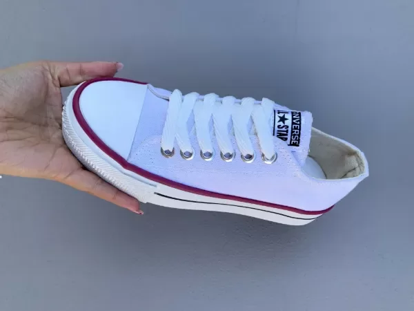 Producto - Converse blanca con plataforma