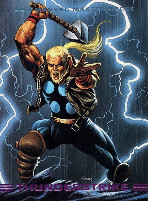 Producto - 1993 SkyBox Marvel Masterpieces #73 - Thunderstrike - 0