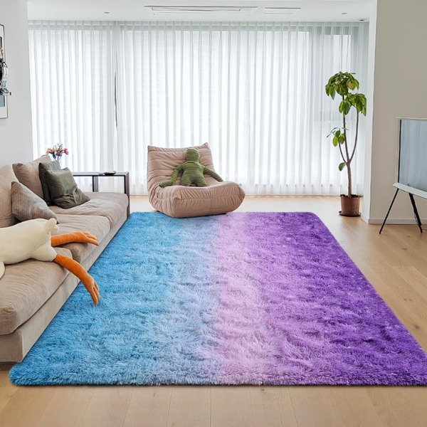 Producto - ALFOMBRA LUJO GRADIENTE DE COLOR 140X200CM