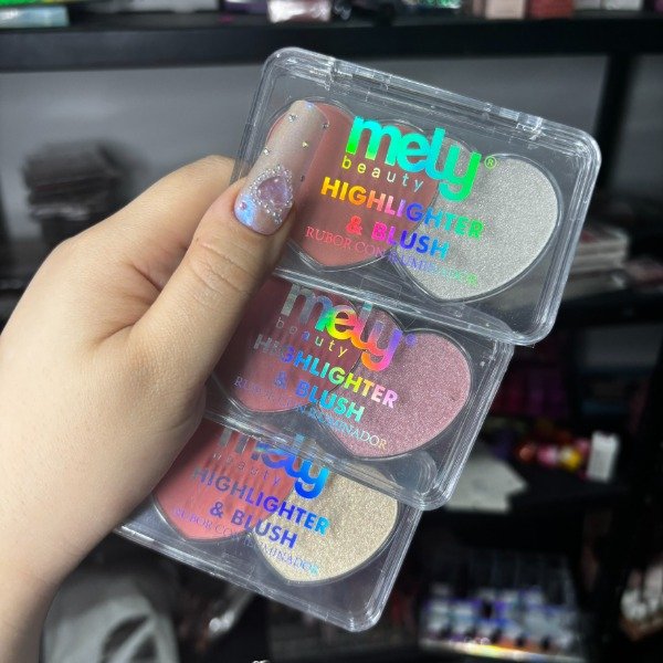 Producto - Duo Rubor + Iluminador Mely4900