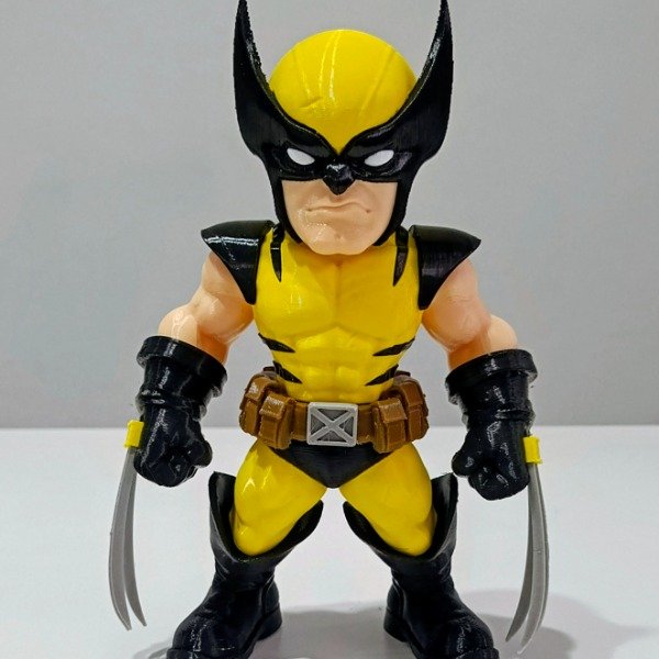 Producto - Wolverine Clásico 3D - Figura Coleccionable Marvel X-Men