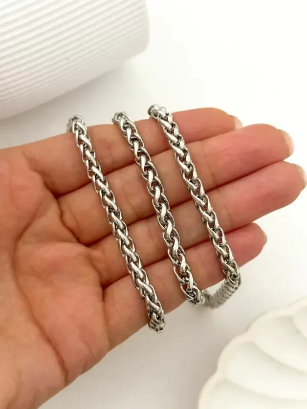 Producto - CADENA  UNISEX  ENTRELAZADA