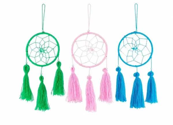 Producto - ATRAPA SUEÑOS 10 CM COLOR