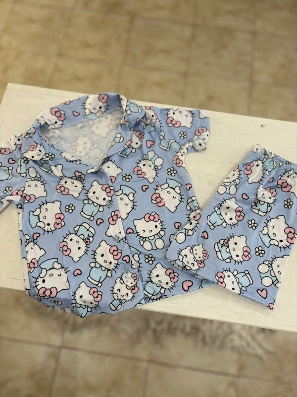 Producto - Camisero kitty celeste kids