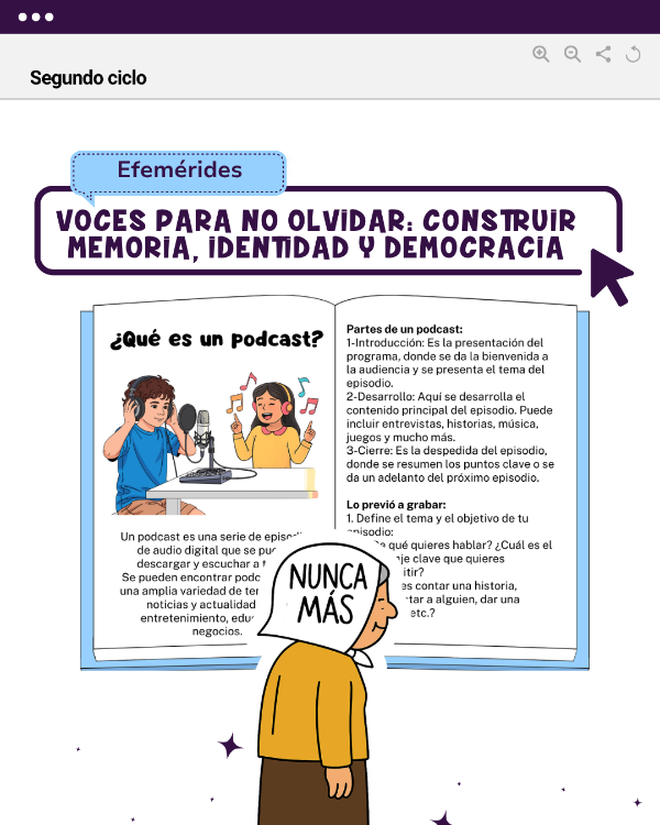 Producto - PROYECTO ABP: VOCES PARA NO OLVIDAR