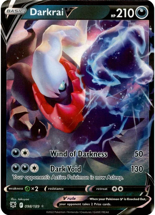 Producto - Darkrai V - 098/189 - Astral Radiance - Holo