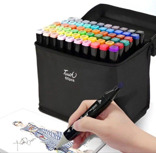 Producto - marcadores touch doble punta x60 mc0982