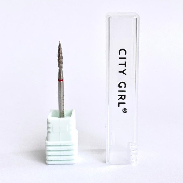 Producto - Fresa Diamantada Flama Tirabuzon - City Girl