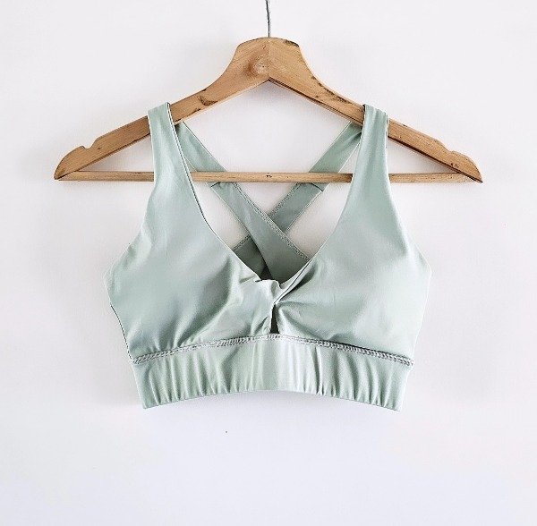 Producto - Top deportivo S verde agua