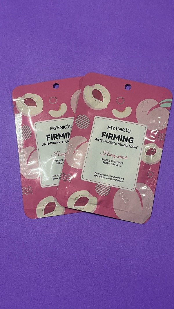 Producto - Mascarilla facial humectante frutal