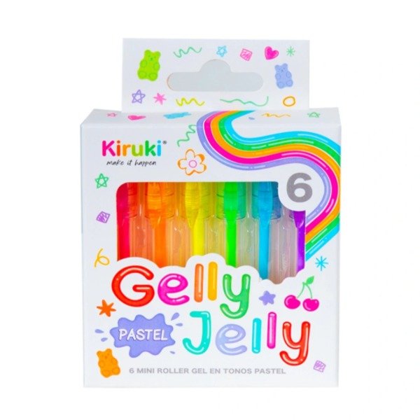 Producto - Mini Roller Gel "Pastel" x6 - Kiruki