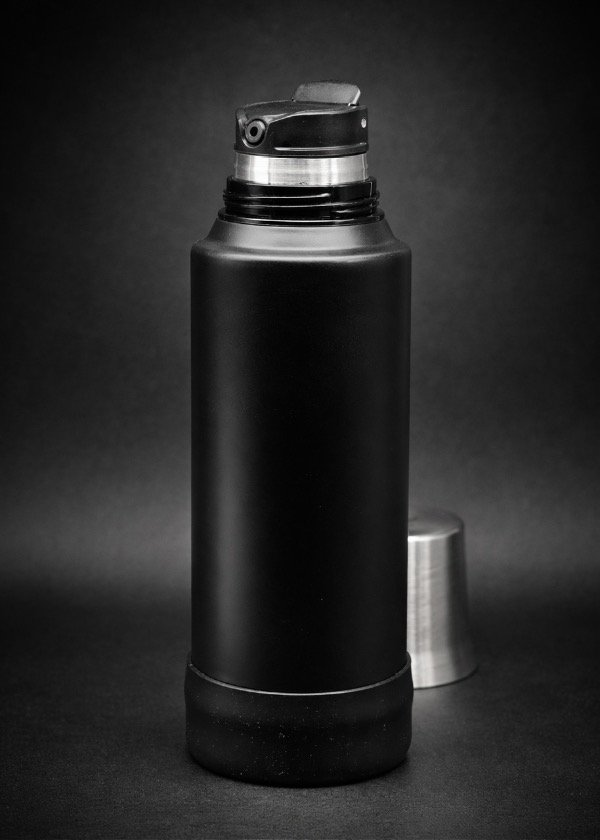 Producto - TERMO MATE SYSTEM 1L NEGRO