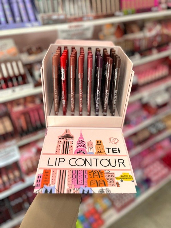 Producto - Delineador Labios Lip Contour Tei rojo y violeta