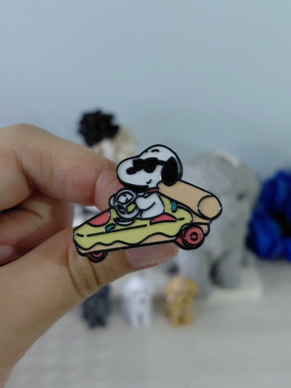 Producto - Pin metalizado - Snoopy #2458