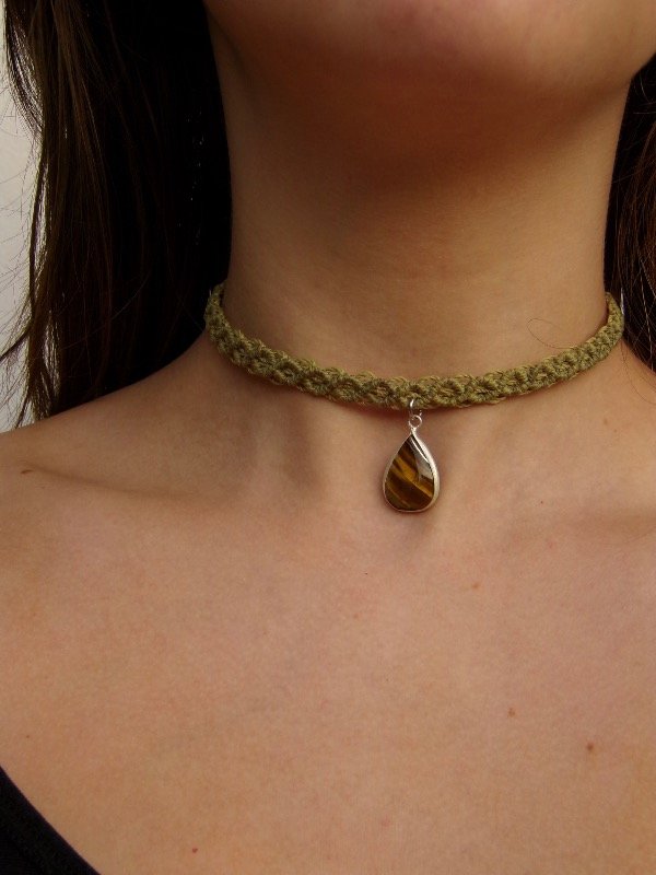 Producto - collar con piedra 2