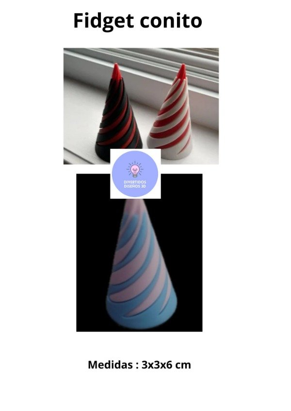 Producto - FIDGET CONICO