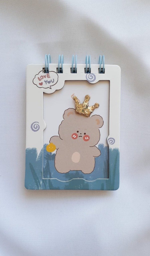 Producto - Anotador osito con corona