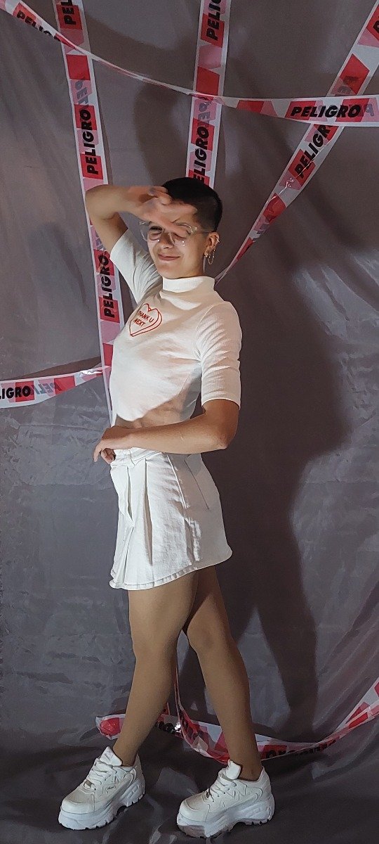 Producto - POLLERA TINI TABLEADA