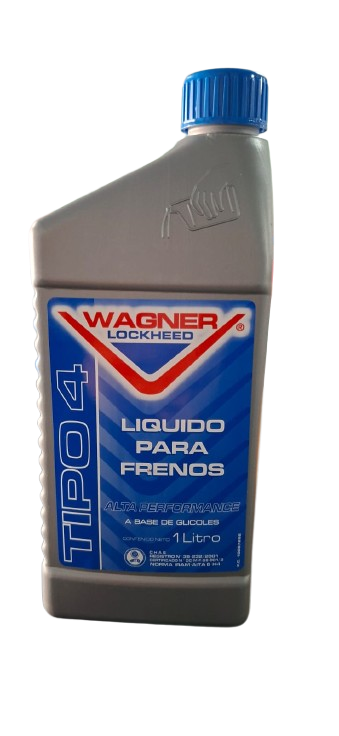 Producto - LIQUIDO DE FRENOS TIPO 4  WAGNER X1lts