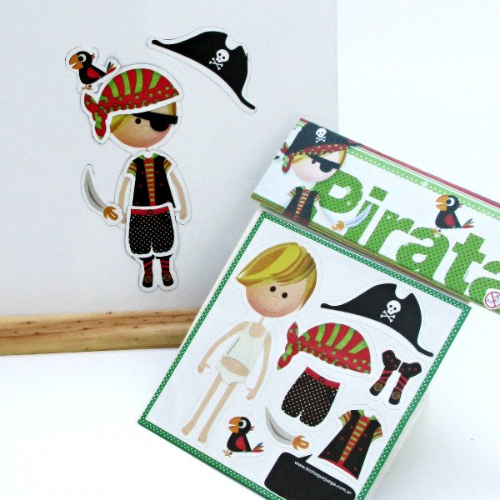 Producto - Imantado para vestir piratas verdes