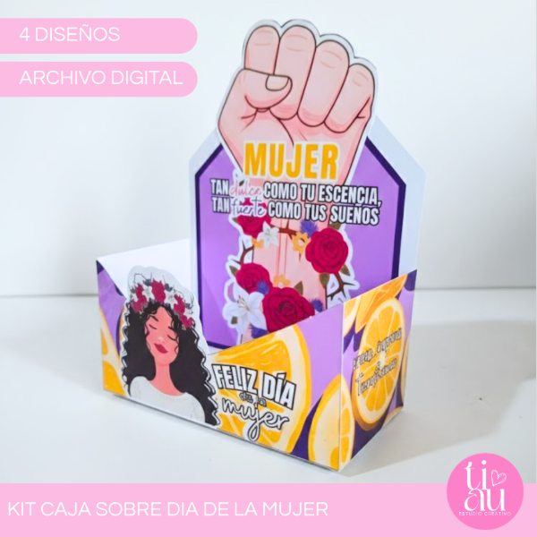 Producto - KIT CAJA SOBRE DIA DE LA MUJER