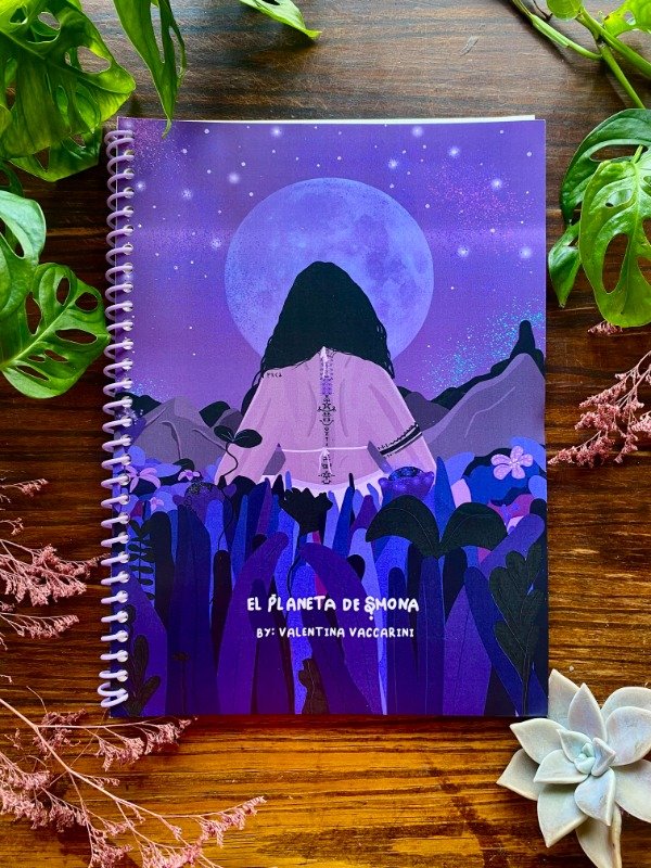Producto - Cuaderno A4 Liso: "Meditación"