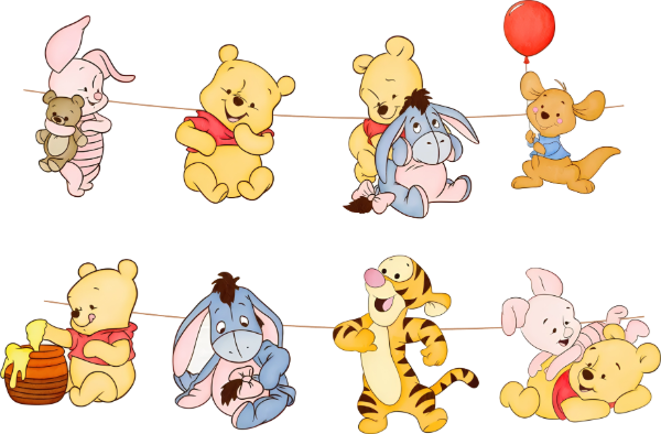Producto - GUIRNALDA WINNIE POOH