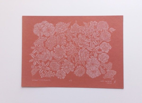 Producto - VERANO Tierra colorada / Grabado