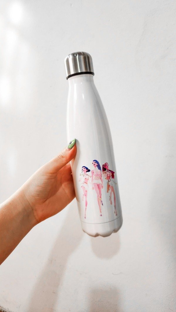 Producto - Botella acero inoxidable BLANCA