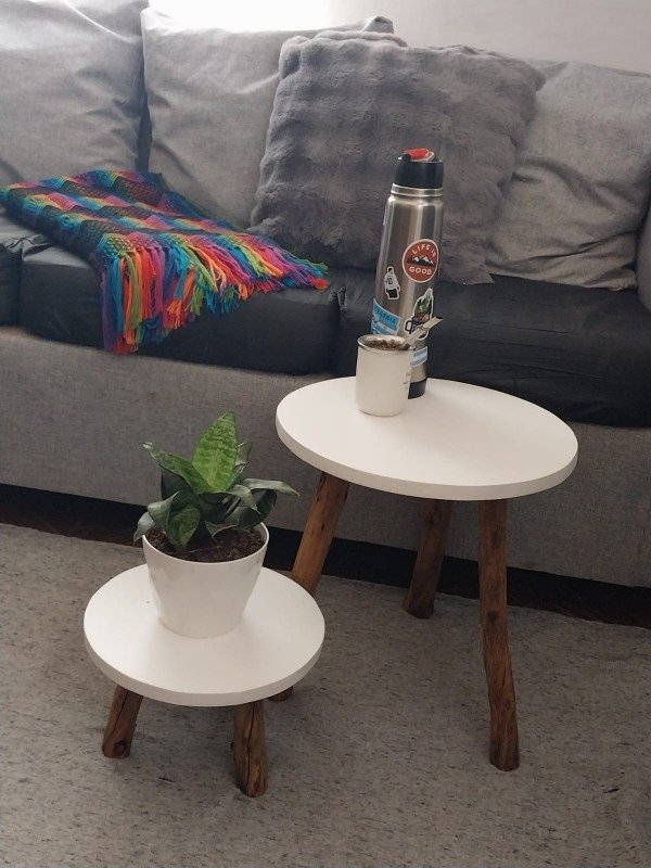 Producto - Conjunto mesitas rústicas (POR ENCARGUE)