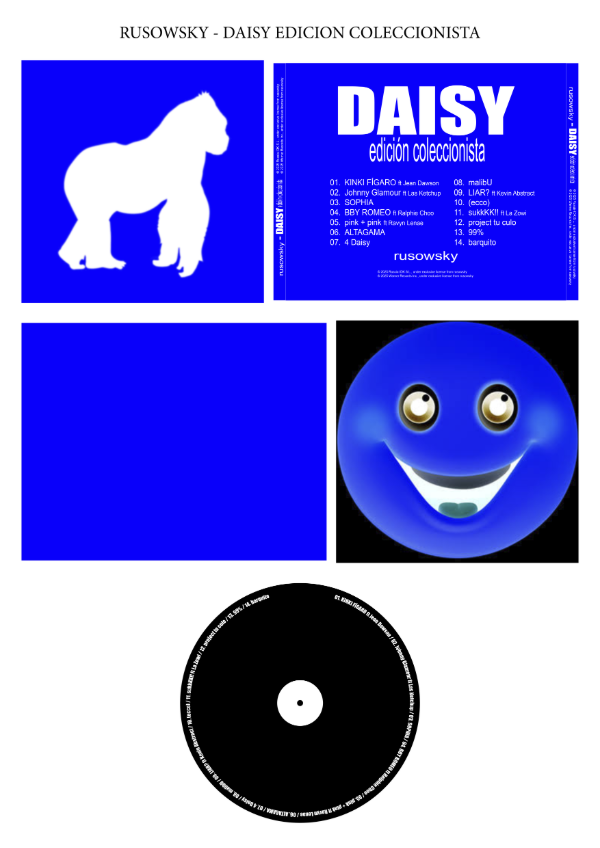 Producto - rusowsky "DAISY: edición coleccionista" CD Custom