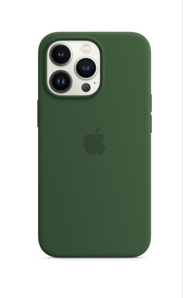 Producto - Silicone Case Verde Militar (Iphone 14 Pro Max)