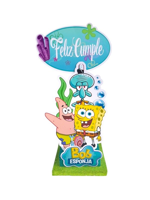 Producto - Adorno torta Bob Esponja