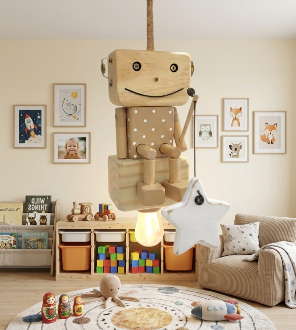 Producto - Lampara de techo Artesanal Personalizada