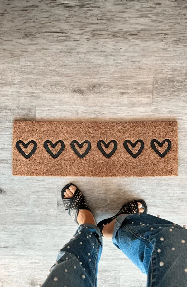 Producto - Felpudo corazón