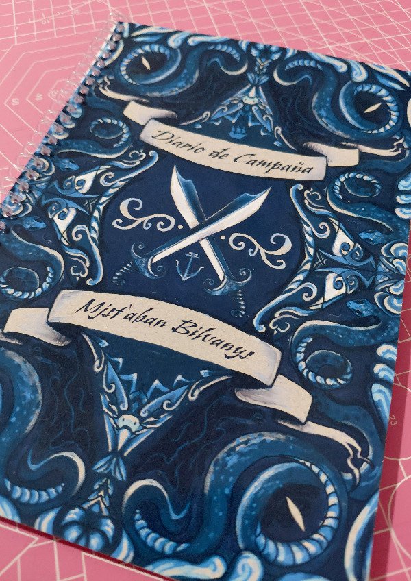 Producto - Cuaderno de Personaje Personalizado - Portada Ilustrada - 0