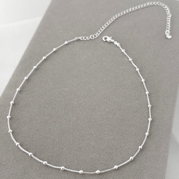 Producto - Collar Venecia (bañado en plata)