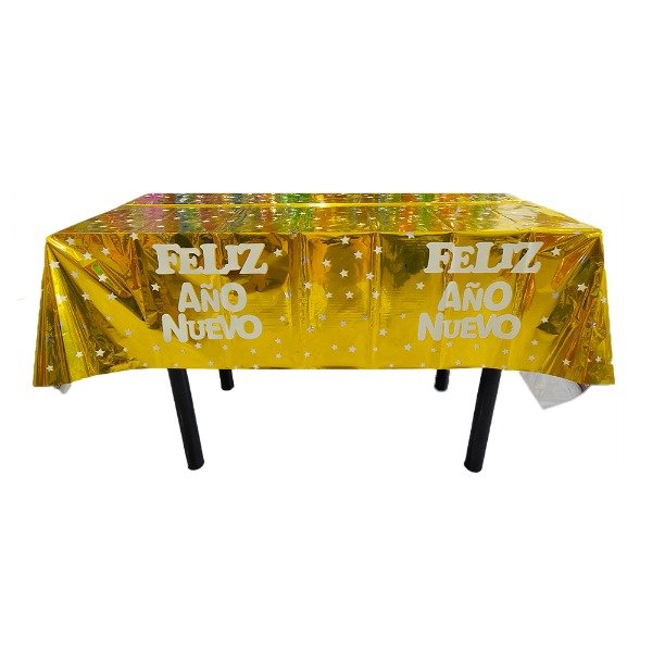 Producto - Mantel dorado Felíz Año Nuevo