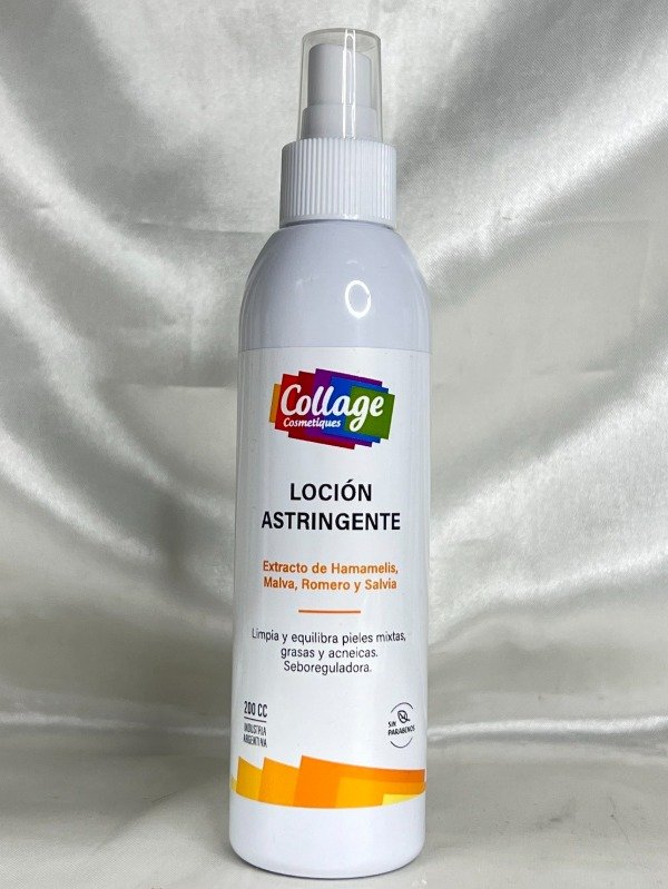 Producto - Collage Loción ASTRINGENTE Extracto de Hamamelis Malva Romero y Salvia x200cc