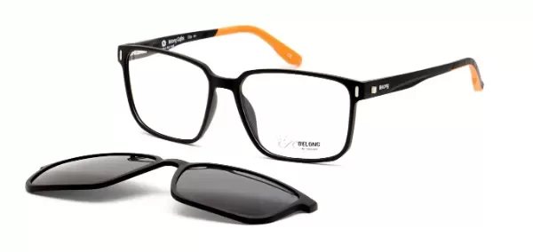 Producto - BELONG 173 NEGRO MATE CON CLIPPON POLARIZADO